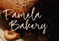 Pamela Bakery Font - Featured Image