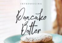 Pancake Batter Font - Featured Image
