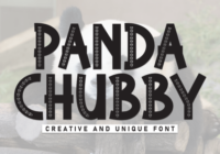 Panda Chubby Font - Featured Image