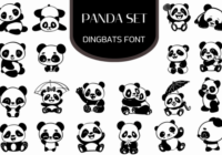 Panda Set Font - Featured Image