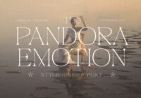 Pandora Emotion Font - Featured Image