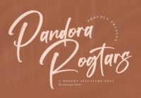 Pandora Rogtars Font - Featured Image