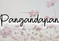 Pangandaran Font - Featured Image