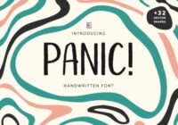 Panic! Font - Featured Image