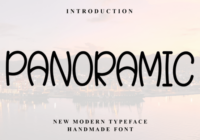 Panoramic Font - Featured Image
