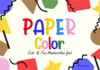 Paper Color Font - Featured Image