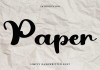 Paper Font - Featured Image