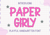 Paper Girly Font - Featured Image