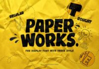Paper Works Font - Featured Image