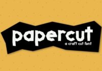 Papercut Font - Featured Image