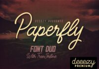 Paperfly Font - Featured Image