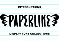Paperlike Font - Featured Image