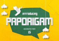 Paporigam Font - Featured Image