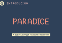 Paradice Font - Featured Image
