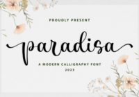 Paradisa Font - Featured Image