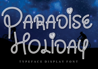 Paradise Holiday Font - Featured Image