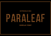 Paraleaf Font - Featured Image