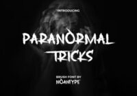 Paranormal Tricks Font - Featured Image