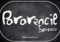 Pararencil Font - Featured Image