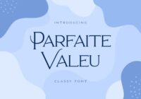 Parfaite Valeu Font - Featured Image
