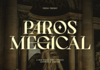 Paros Megical Font - Featured Image
