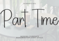 Part Time Font - Featured Image