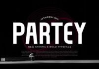Partey Font - Featured Image