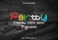 Partty Font - Featured Image