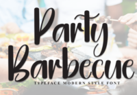 Party Barbecue Font - Featured Image