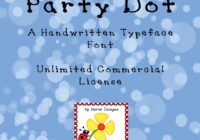 Party Dot Font - Featured Image