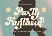 Party Fantasia Font - Featured Image