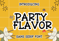 Party Flavor Font - Featured Image