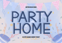 Party Home Font - Featured Image