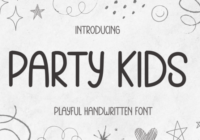 Party Kids Font - Featured Image