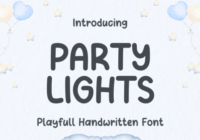 Party Lights Font - Featured Image