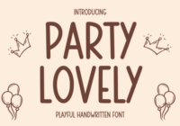 Party Lovely Font - Featured Image