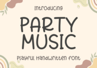 Party Music Font - Featured Image