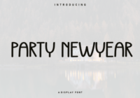 Party Newyear Font - Featured Image