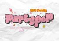 Party Pop Font - Featured Image