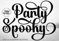 Party Spooky Font - Featured Image