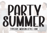 Party Summer Font - Featured Image
