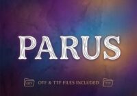 Parus Font - Featured Image