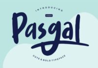 Pasgal Font - Featured Image