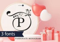 Passionate Monogram Font - Featured Image