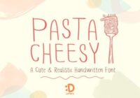 Pasta Cheesy Font - Featured Image