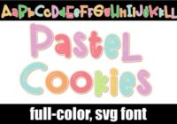 Pastel Cookies Font - Featured Image