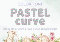 Pastel Curve Font - Featured Image