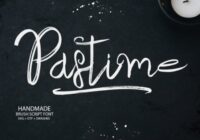 Pastime Font - Featured Image