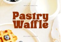 Pastry Waffle Font - Featured Image