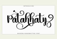 Patahhaty Font - Featured Image